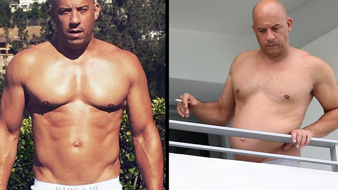 Πού πήγαν οι κοιλιακοί του Vin Diesel;