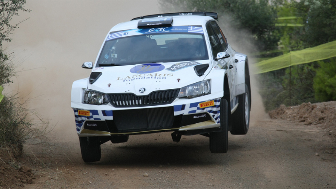 Ράλι Ακρόπολις, 1η μέρα: Προηγείται ο Αθανασούλας!