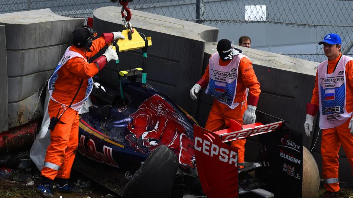 Βίντεο: Το σοκαριστικό ατύχημα του Σάινθ στο Σότσι