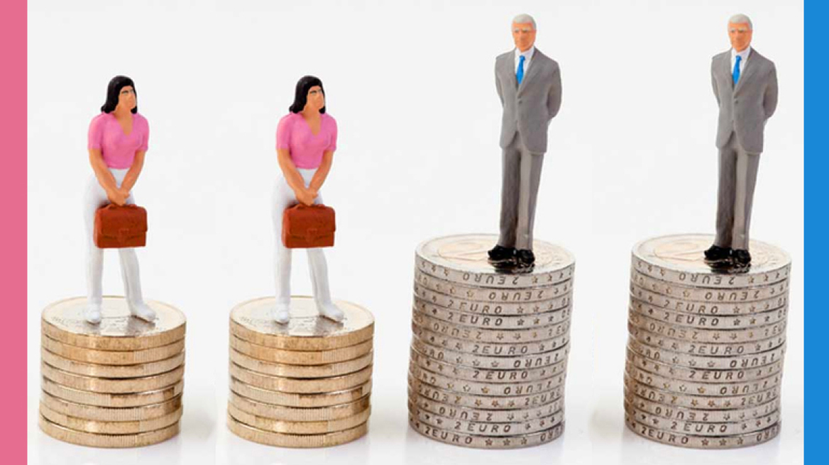 Pay gap between men and women