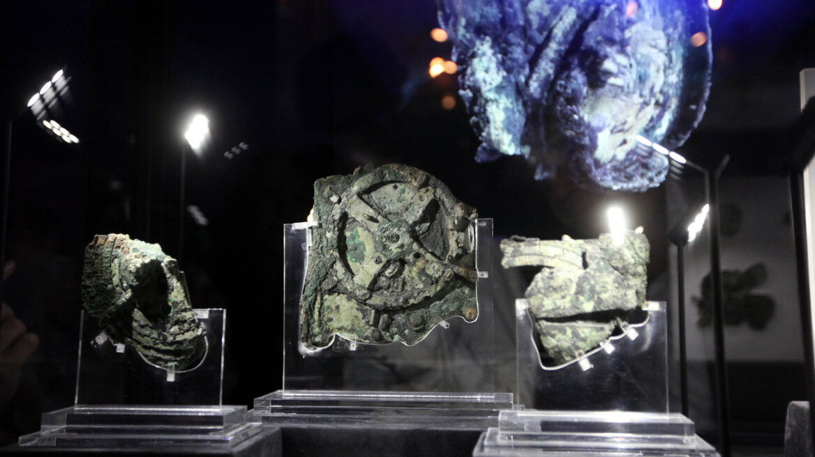 Replica of Antikythera Mechanism on display at National Observatory Museum