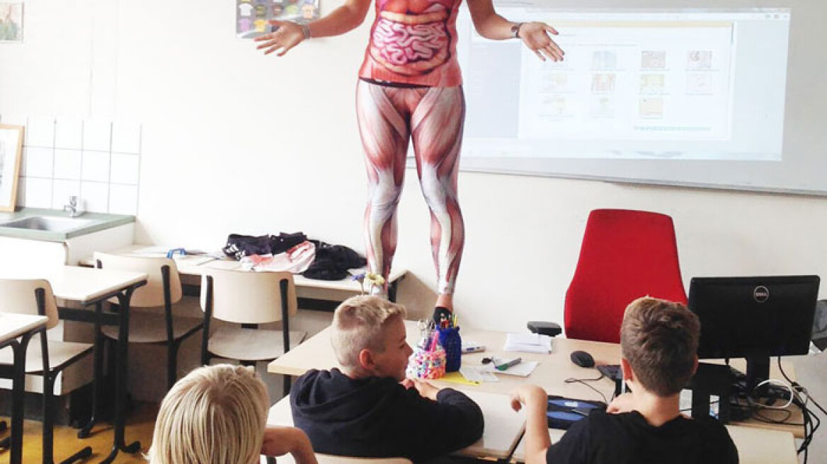 A different way to teach about the human body (vid)