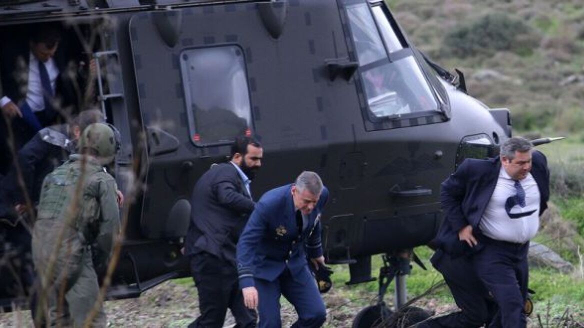 Νέο επεισόδιο για τις πτήσεις του Καμμένου με το ελικόπτερο 