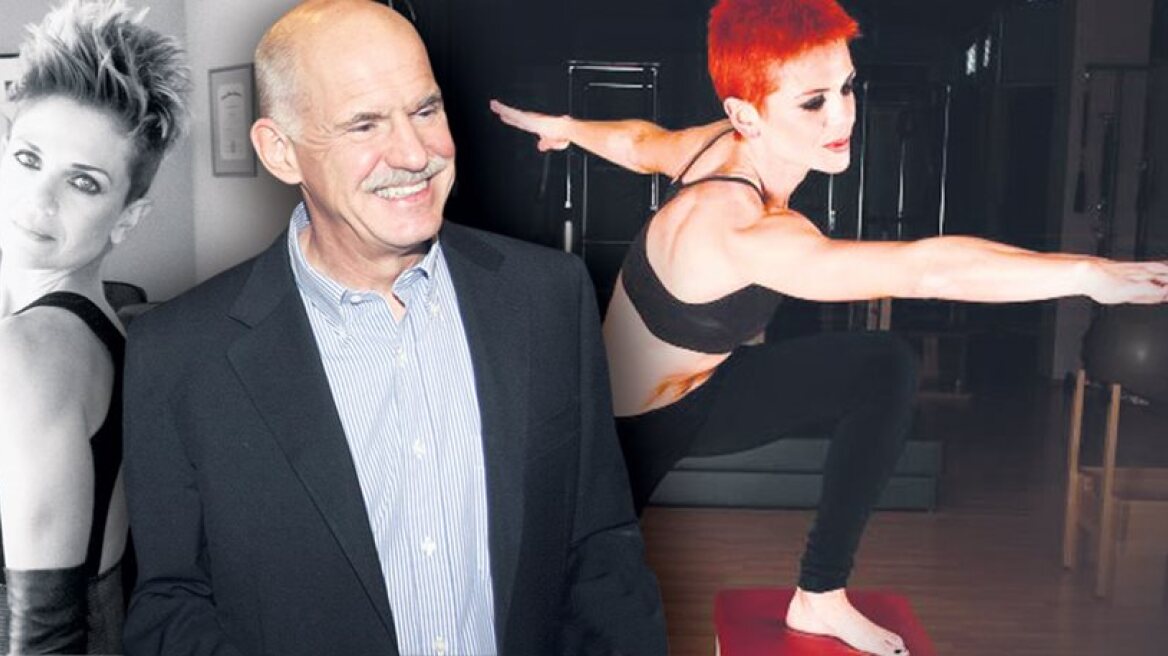 Sexy pilates instructress dominates George Papandreou's body (pics)