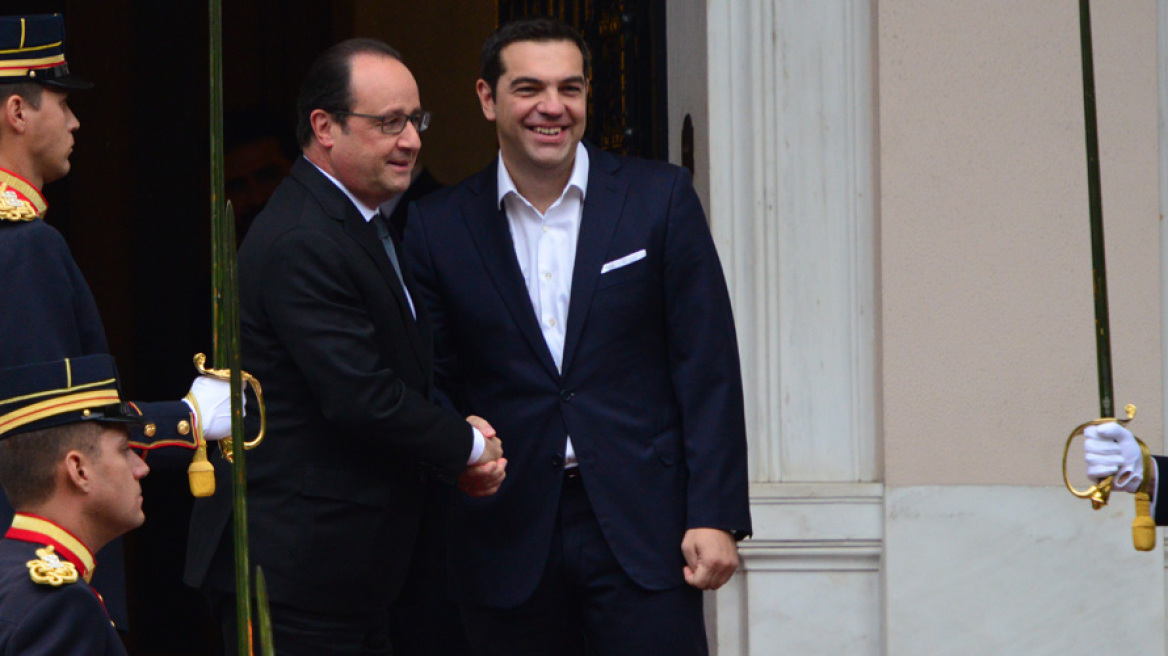 Hollande: France will be on Greece’s side