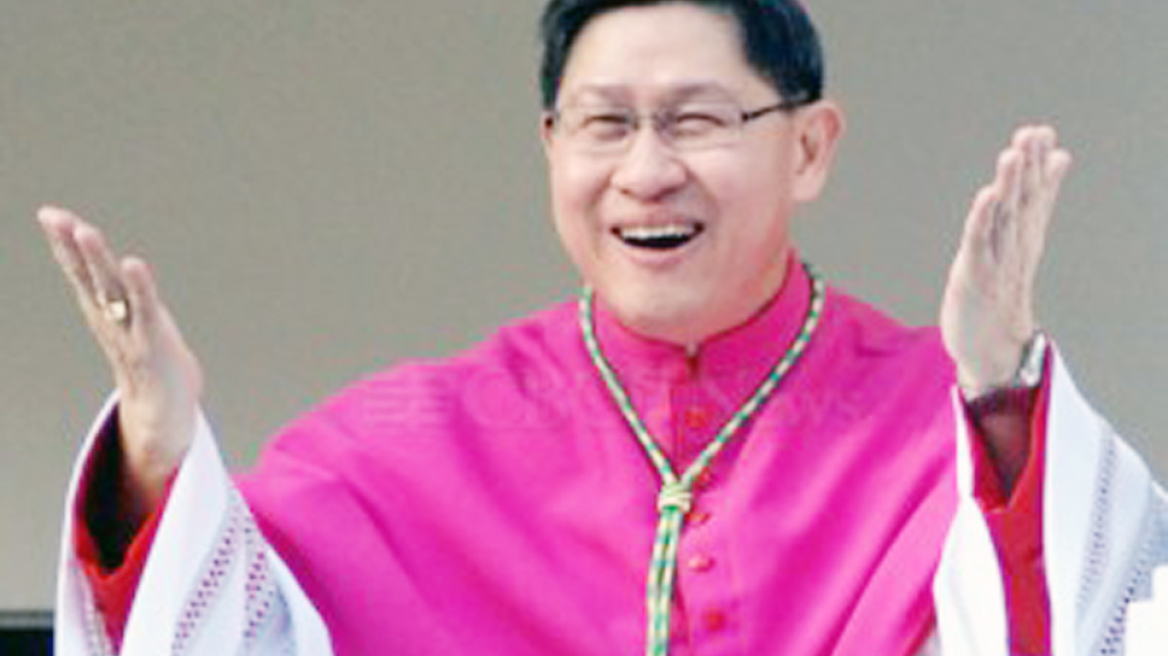 Στην Ειδομένη ο πρόεδρος της Διεθνούς Κάριτας, Καρδινάλιος Αντόνιο Λουίς Τάγκλε 