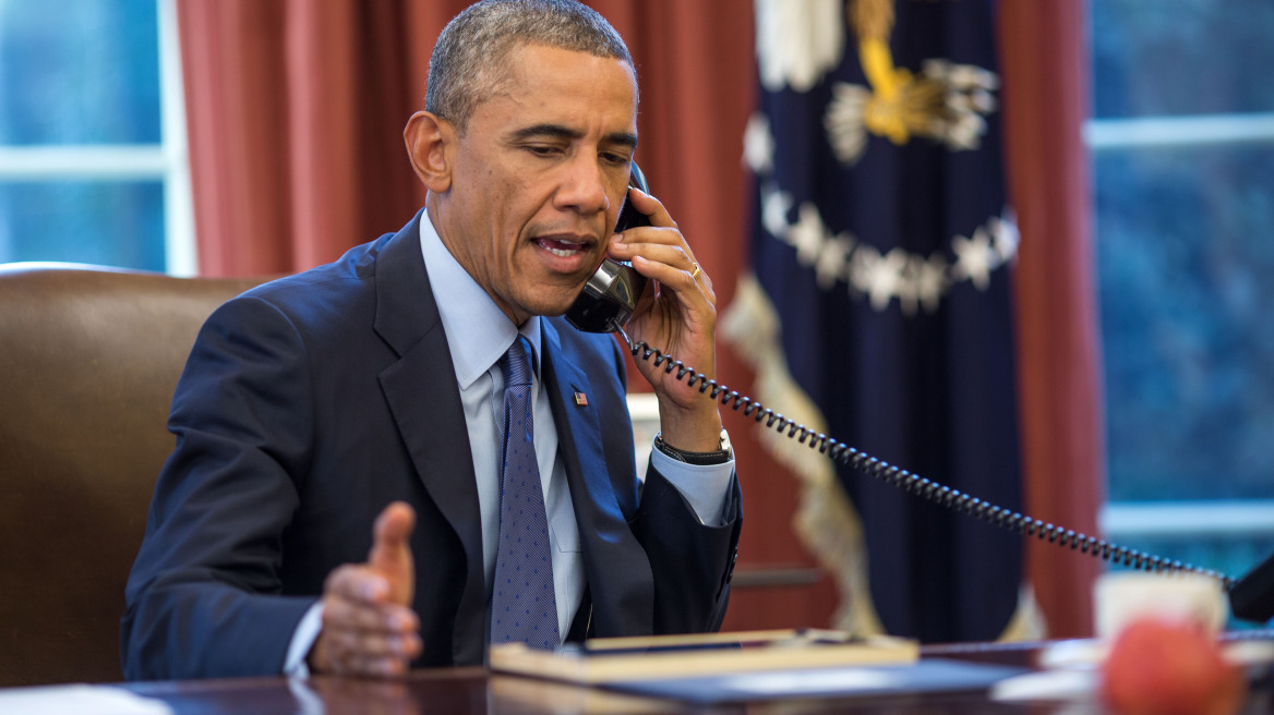 Τηλεφωνική επικοινωνία Ομπάμα-Σαλμάν 