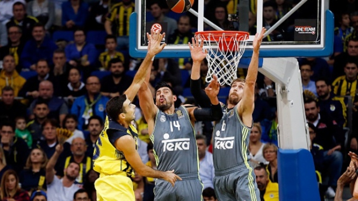 Ξέσπασε στη Ρεάλ η Φενερμπαχτσέ (77-66)