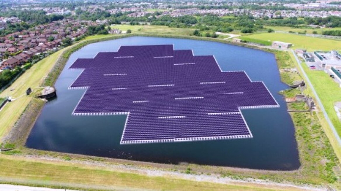 Βίντεο: Υπό κατασκευή το μεγαλύτερο πλωτό φωτοβολταϊκό πάρκο στην Ευρώπη