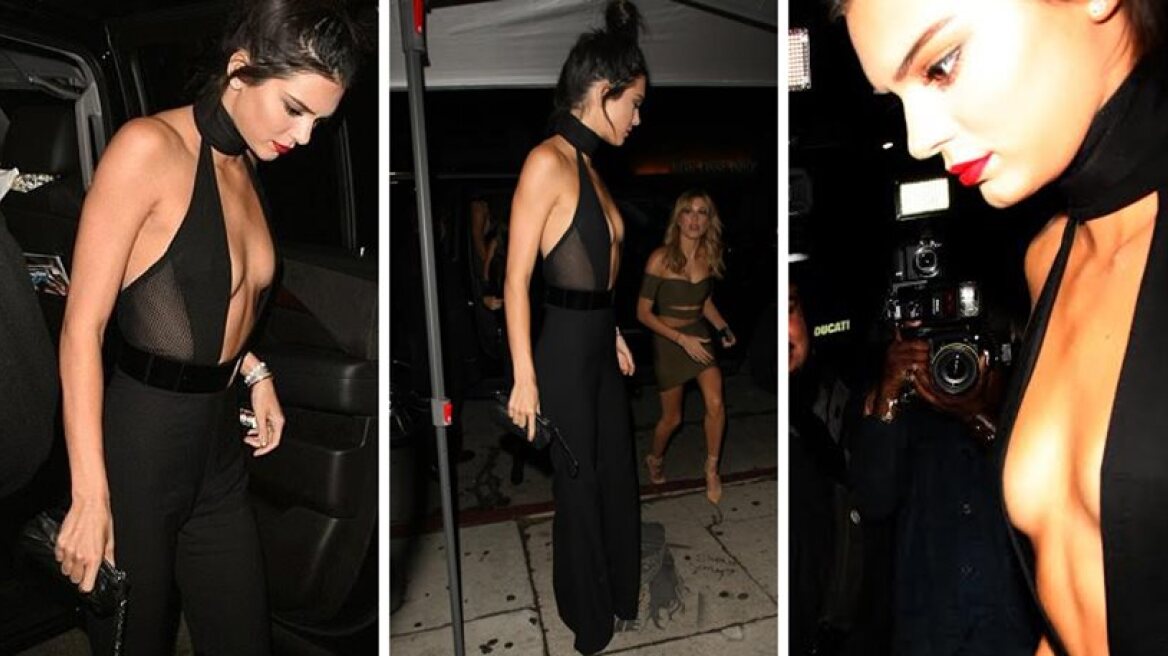 Kendall Jenner celebrates her birthday wearing a sexy jumpsuit