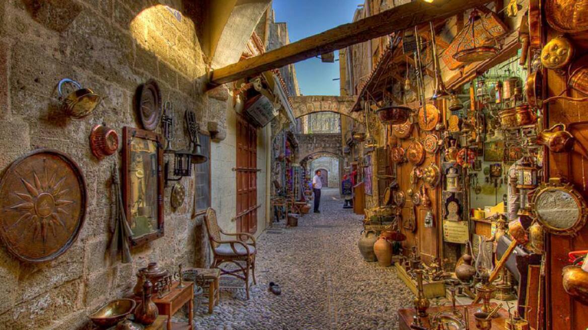 Rhodes Old Town, get lost through the winding streets