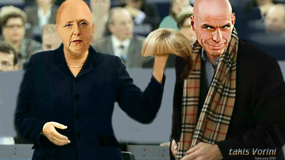 Yanis Varoufakis tells the Financial Times that he is eyeing Merkel's job! 