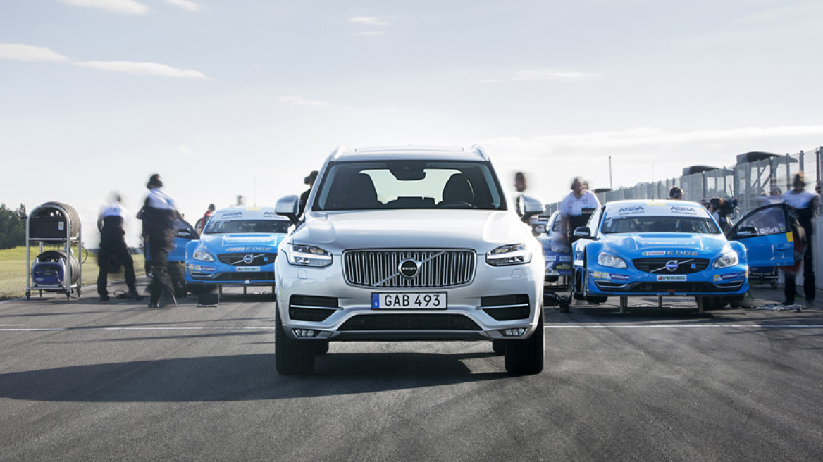 Σφραγίδα της Polestar στο Volvo XC90