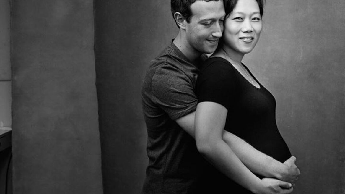 Mark Zuckerberg: Ποζάρει με την έγκυο σύζυγό του