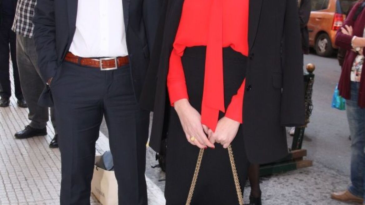 Νίκος Ευαγγελάτος – Τατιάνα Στεφανίδου: Στον γάμο του Θανάση Βισκαδουράκη