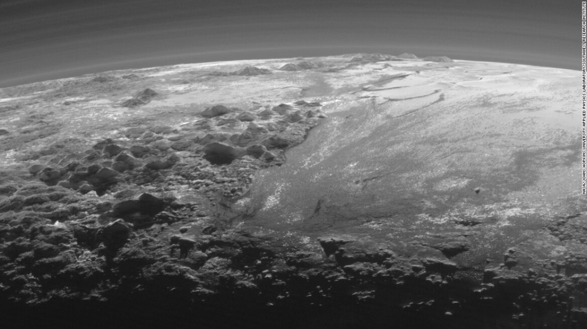 Pluto may have ice volcanoes