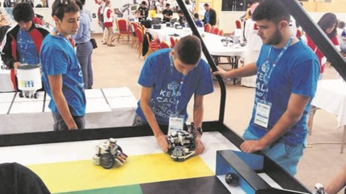 Ολυμπιονίκες ρομποτικής μαθητές από την Ξάνθη