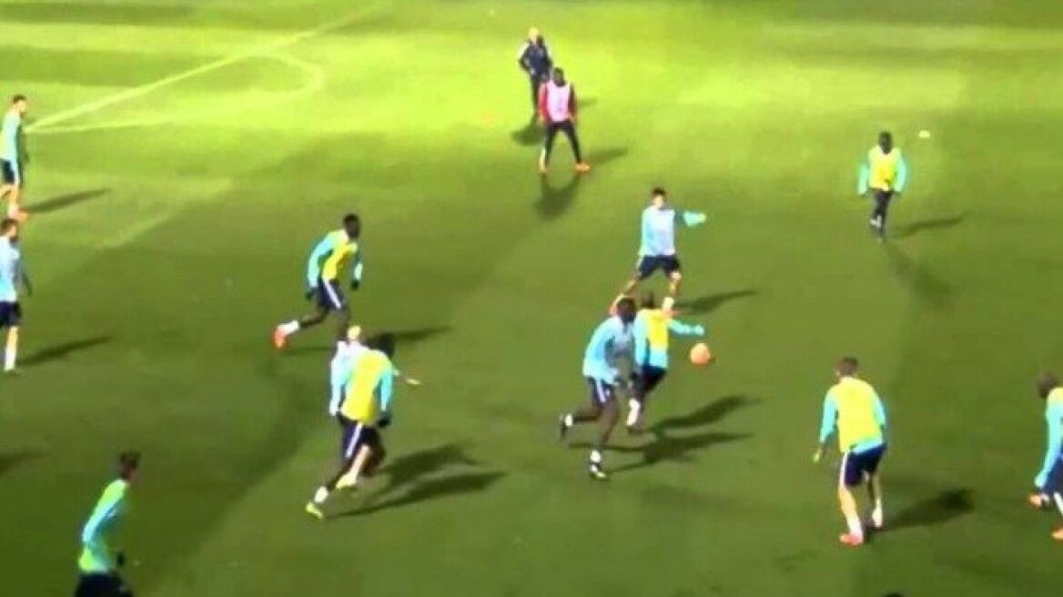 Βίντεο: «Χάζεψε» τους συμπαίκτες του ο Πογκμπά!