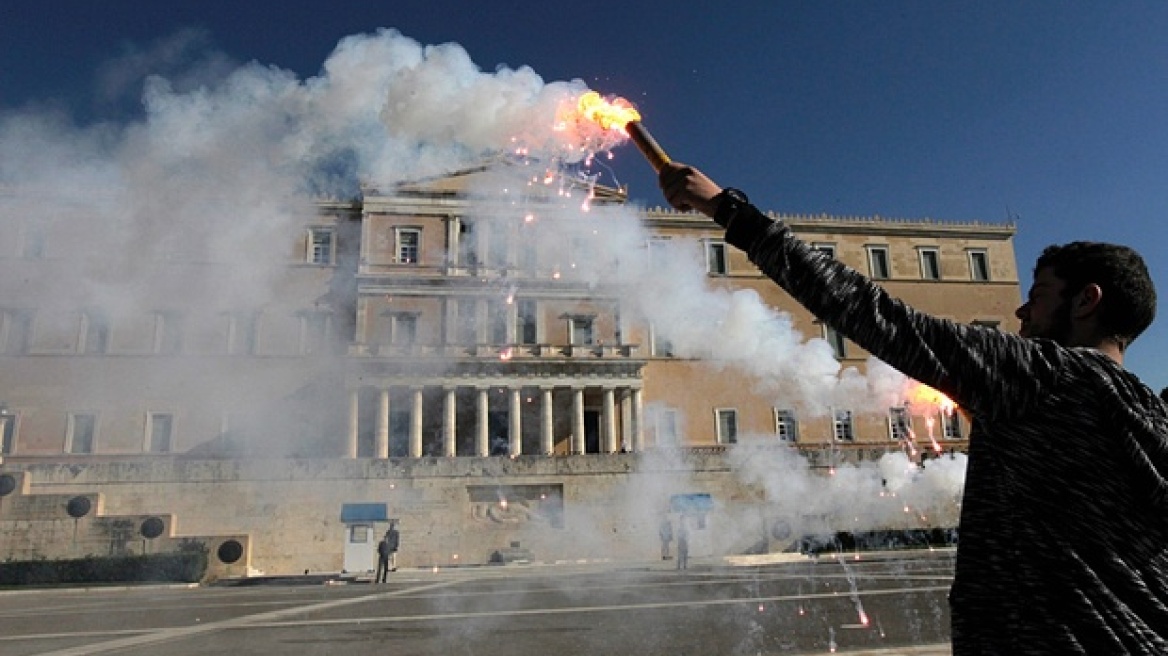 Greece is on strike, and the international media takes notice!
