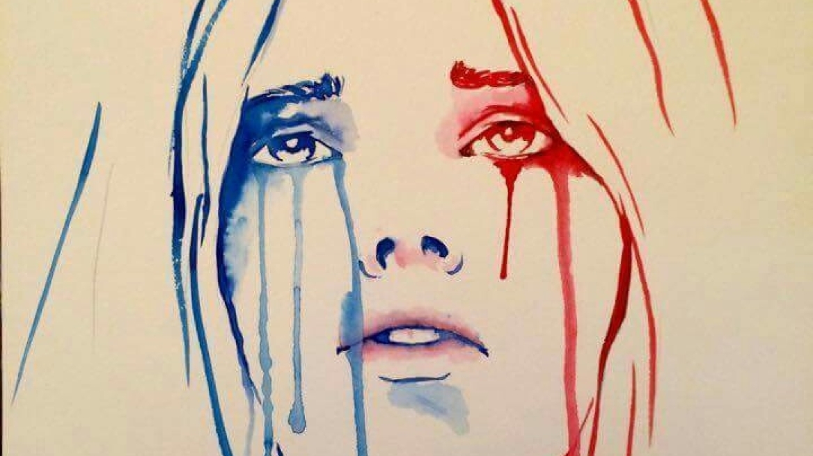 Going viral... Artists at work after Paris attacks with strong anti-terror symbols 