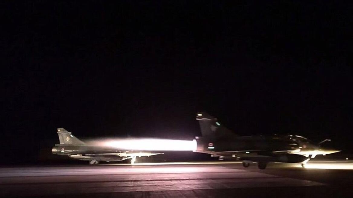 France bombs ISIS targets in Syria in symbolic airstrike