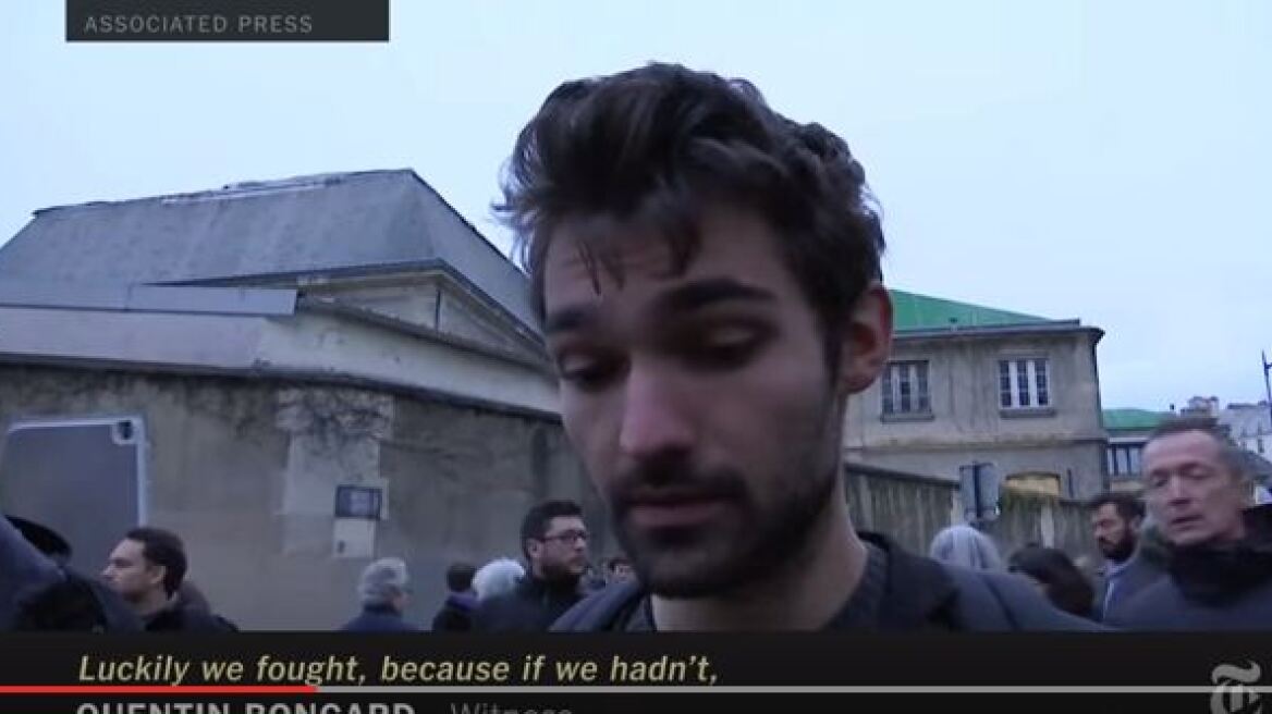 Μακελειό στο Παρίσι: Σώθηκαν γιατί τσακώθηκαν! 