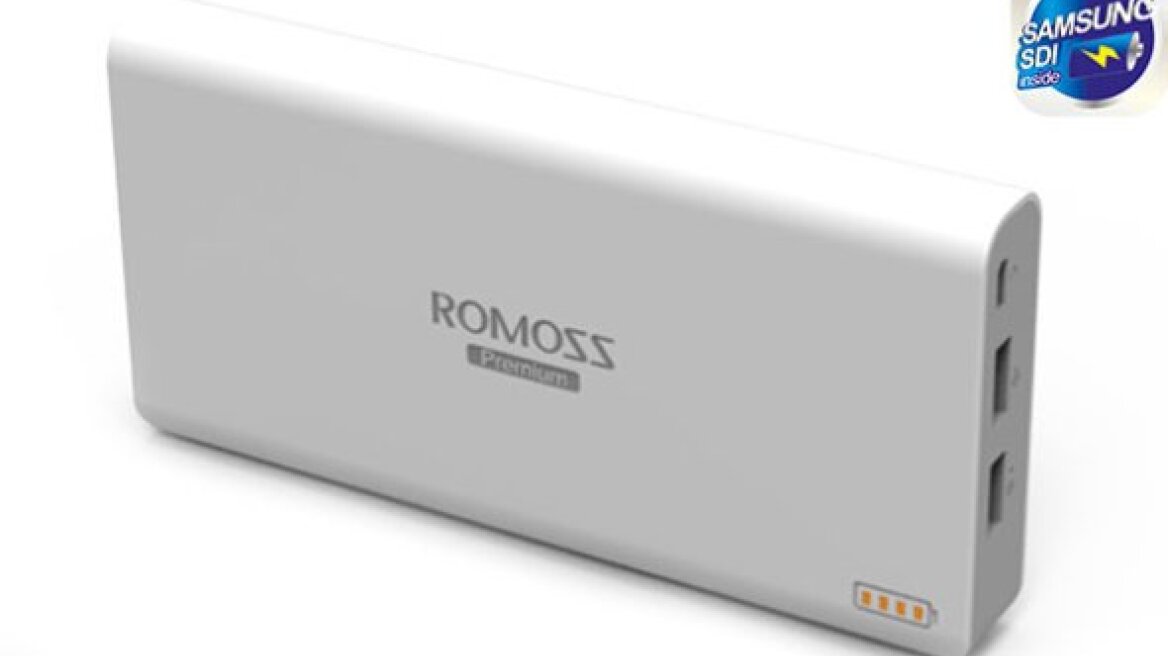 ROMOSS Power Banks για να μη μείνεις ποτέ από μπαταρία