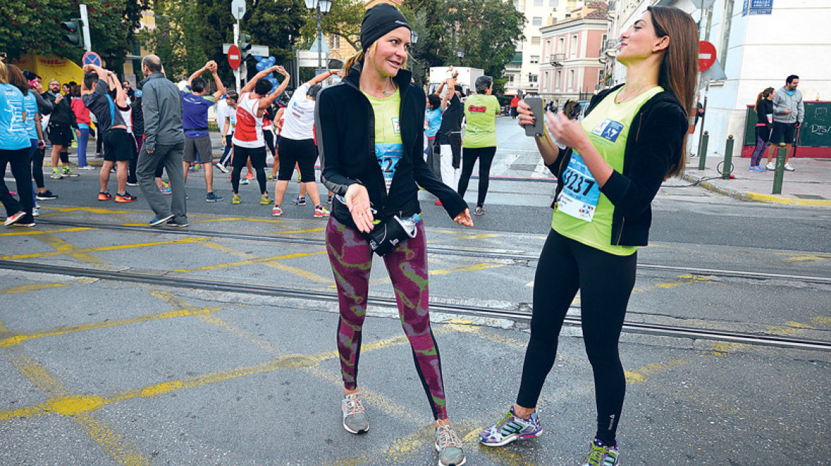 Marathon Chic: Οι ηρωίδες με τα  κολάν