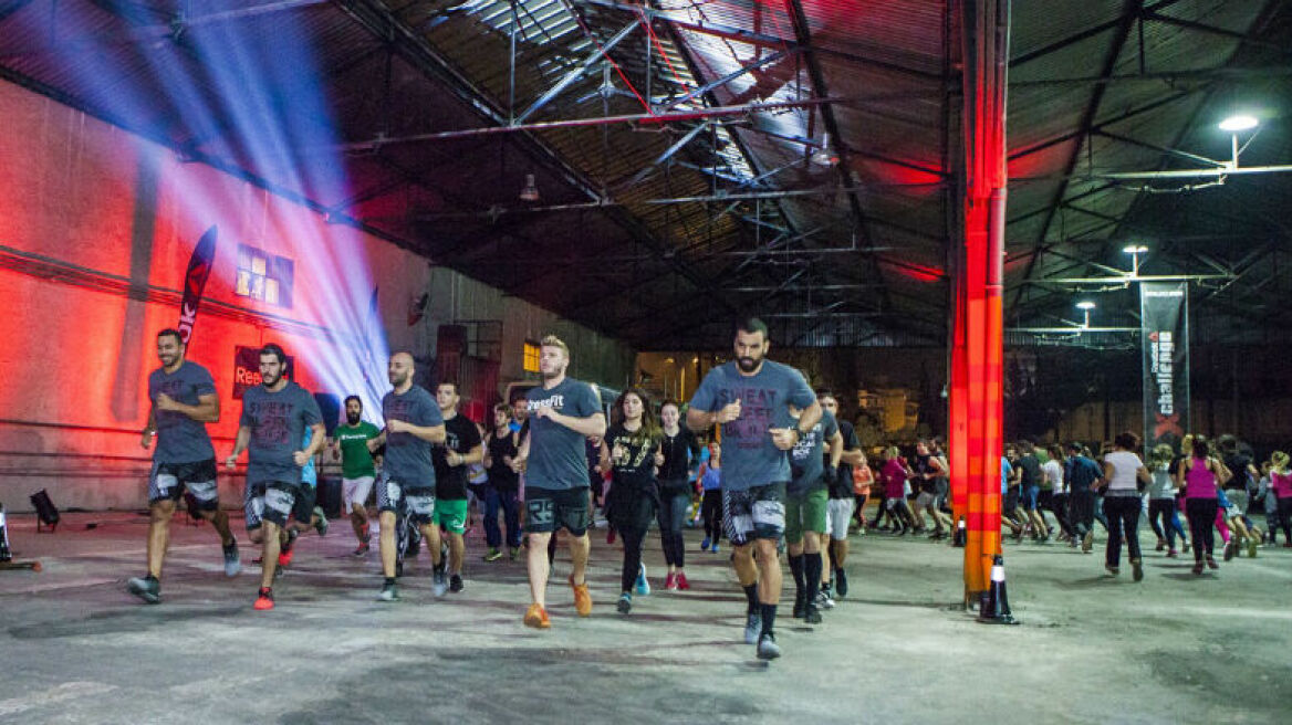 Μία εκδήλωση γεμάτη ιδρώτα