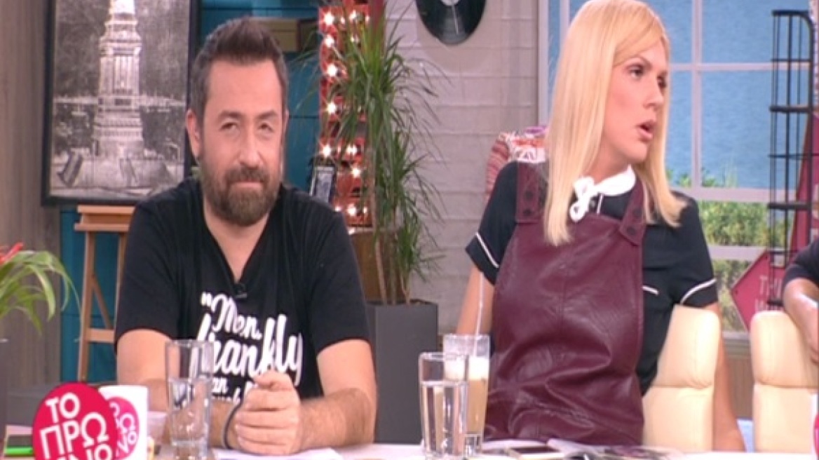 Η έντονη ενόχληση του Θέμη Γεωργαντά με τη Σάσα Σταμάτη 