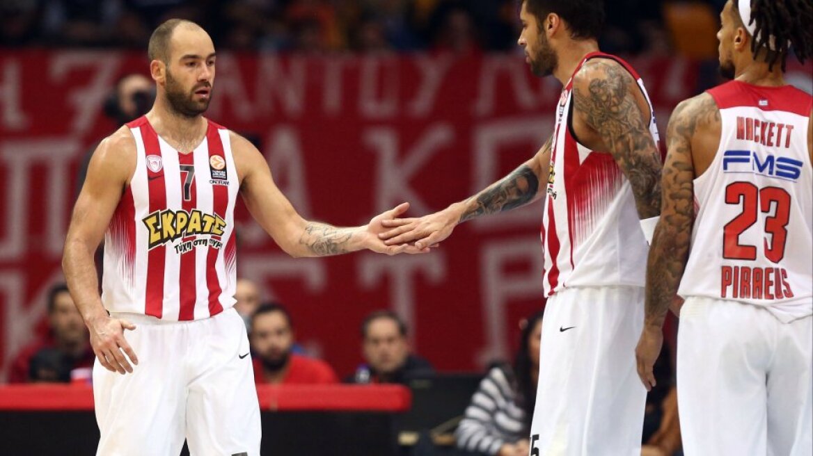 Ολυμπιακός: Χωρίς Σπανούλη και Πρίντεζη στην Κροατία