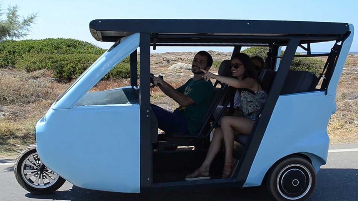 Greek electro-solar vehicle in production