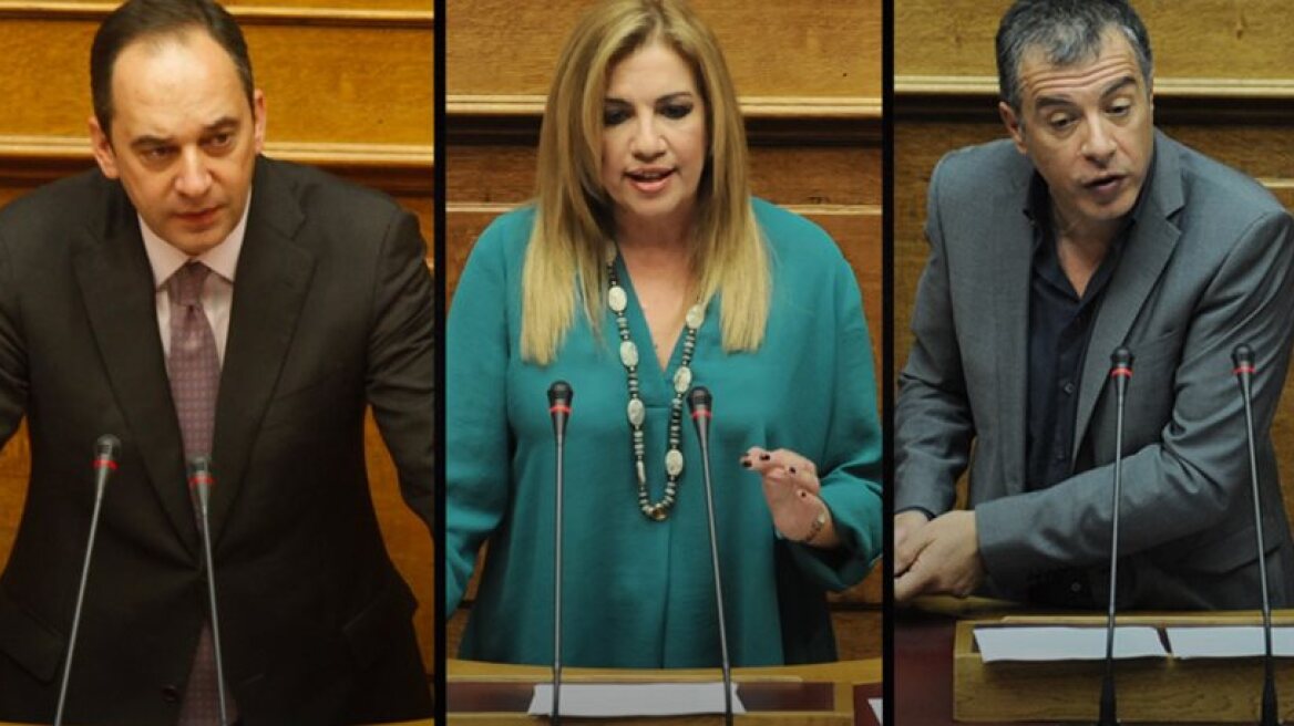 Greek PM wants a party leaders' meeting to achieve consensus, but opposition isn't impressed