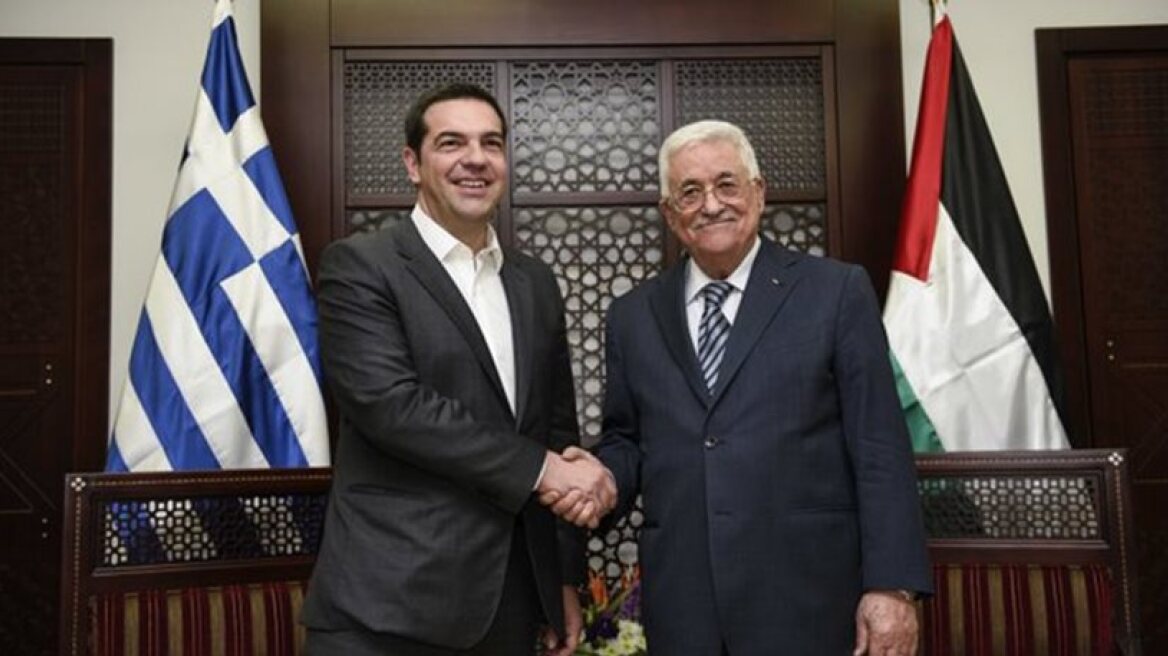 Tsipras: Greece supports creation of Palestinian state