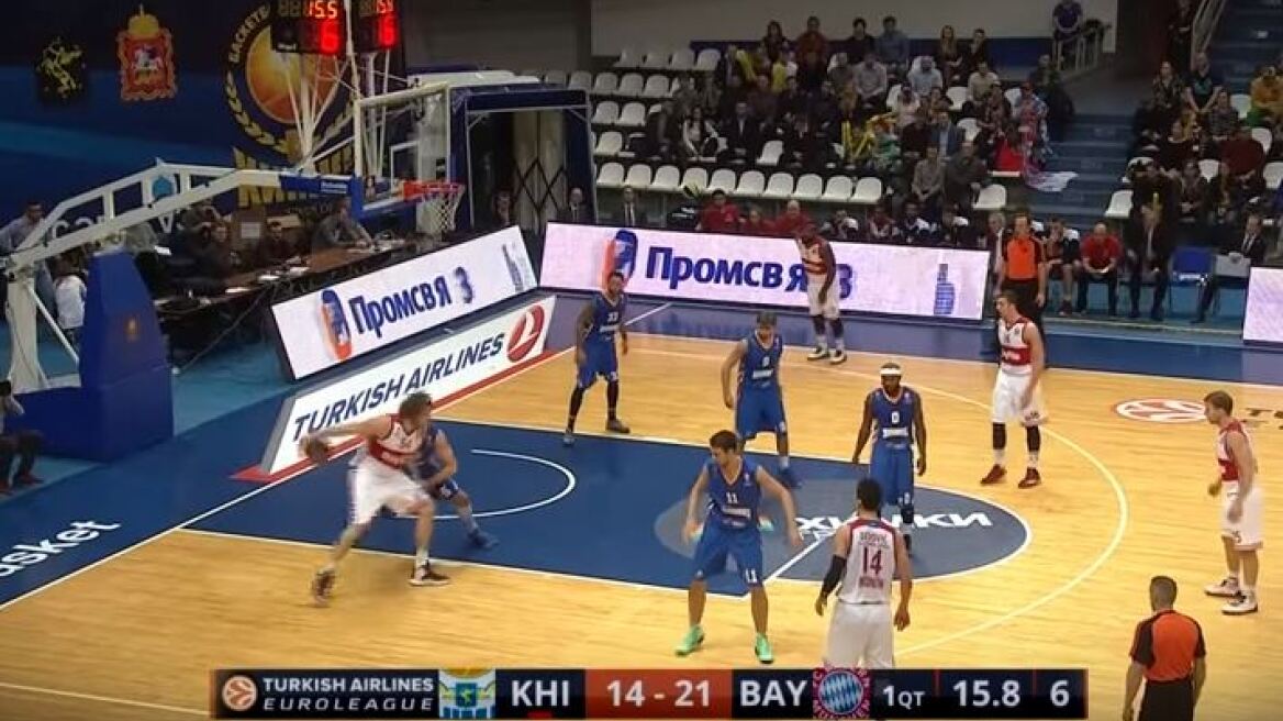 Βίντεο: Ο σέντερ της Μπάγερν «έκρυψε τη μπάλα»