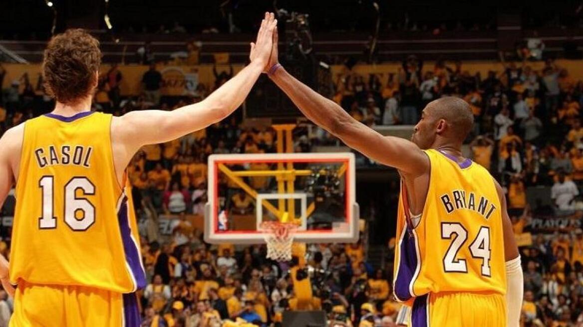 Γκασόλ: «Σ’ ευχαριστώ, αδερφέ Κόμπι»