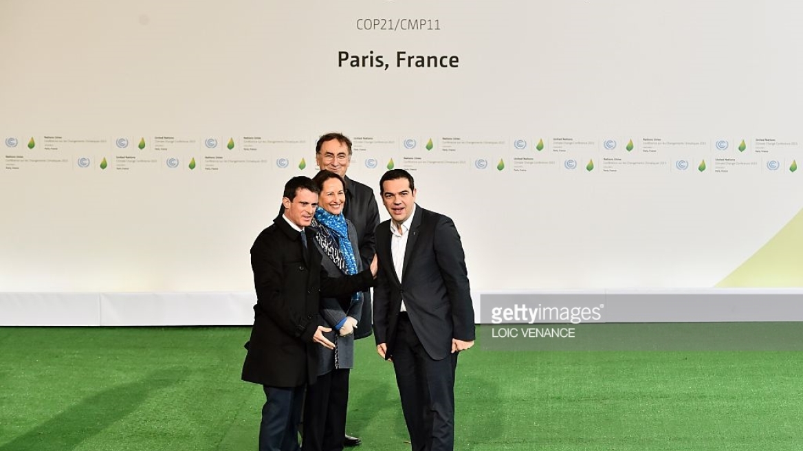 Tsipras calls for his counterparts to rise to the challenges of climate change