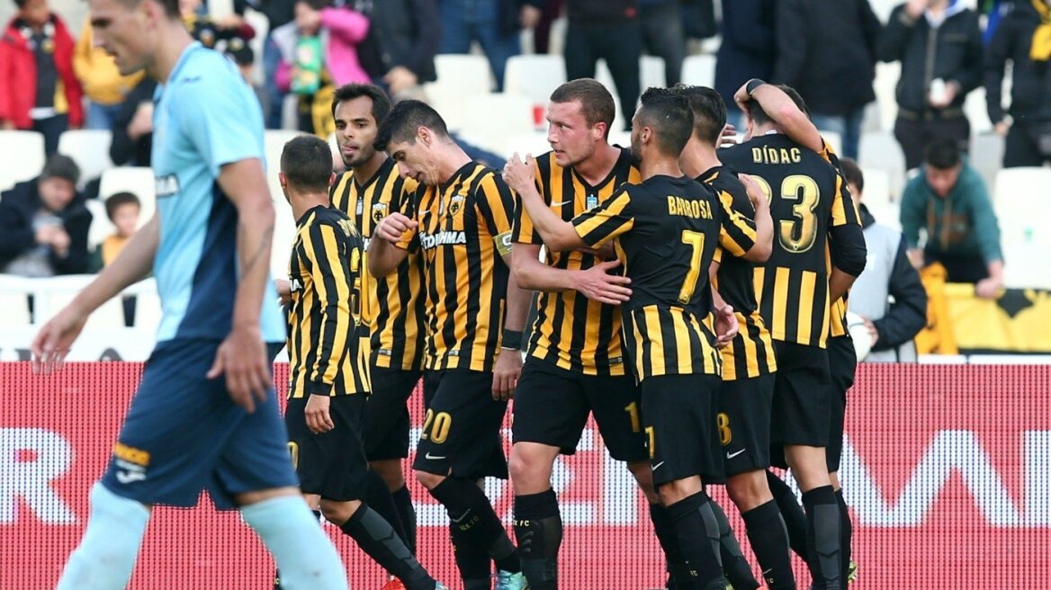 Η ΑΕΚ «διέλυσε» με 6-0 τον Πανελευσινιακό