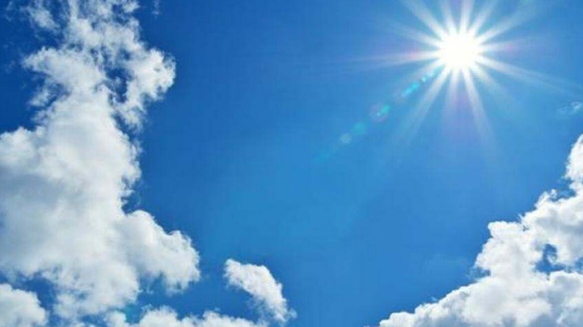 Καλός ο καιρός σήμερα με λίγες νεφώσεις