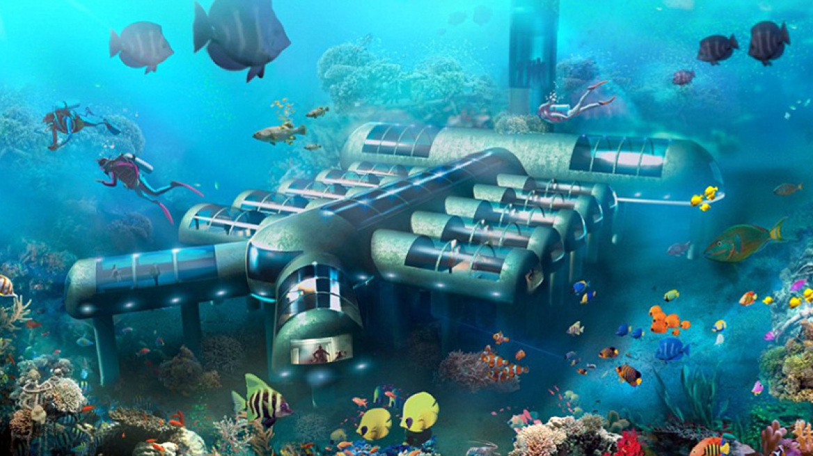 Κοιμηθείτε με τα ψάρια! Πώς θα είναι το υποβρύχιο ξενοδοχείο των 13,8 εκατ. ευρώ