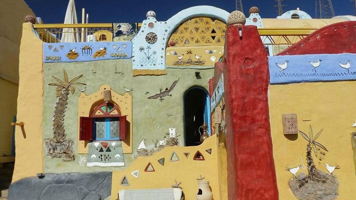 A colorful oasis in Egypt