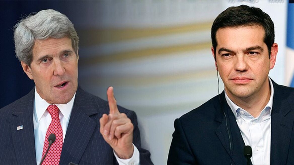 John Kerry in Greece to discuss a packet of 6 issues