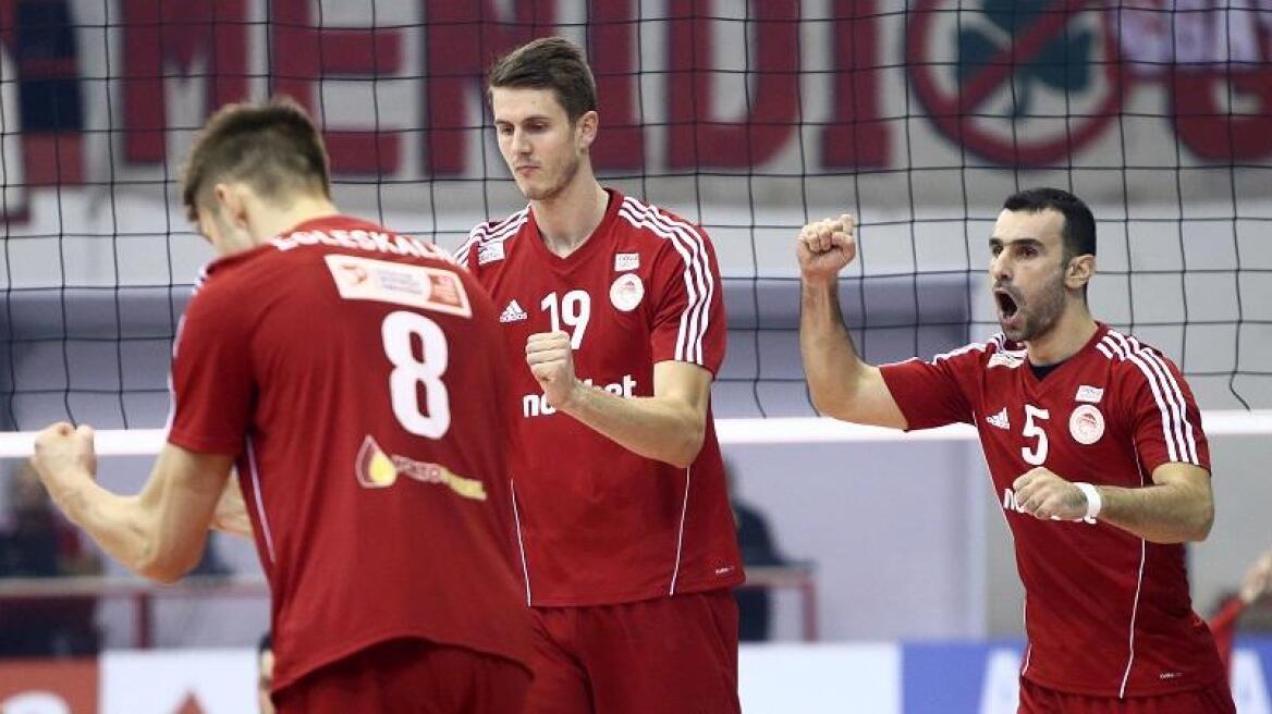 Βόλεϊ: Ποιο ντέρμπι; 3-0 ο Ολυμπιακός τον Παναθηναϊκό