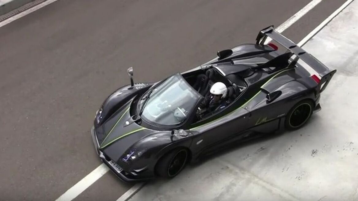 Video: Δείτε μία Zonda να... βρυχάται
