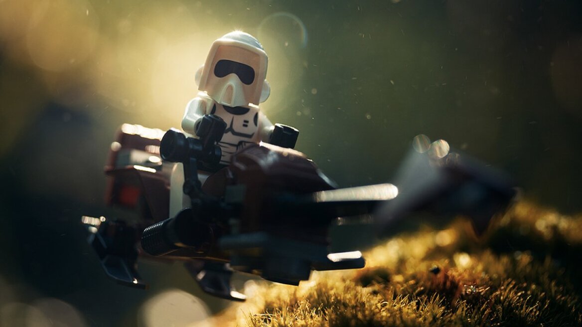 Stunning images: 'Star War' scenes recreated