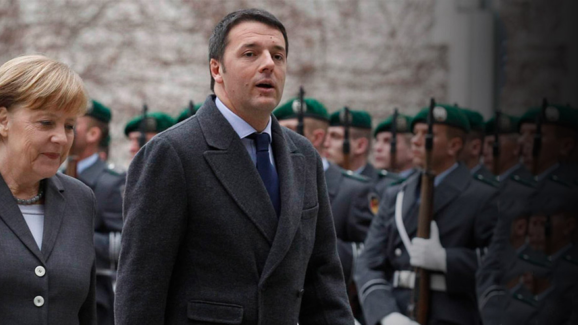 Επίθεση Ρέντσι σε Μέρκελ για την πώληση των ελληνικών αεροδρομίων 