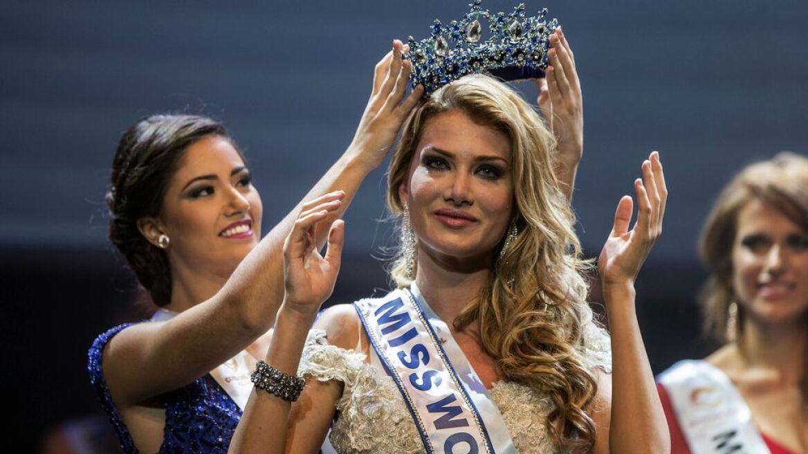 It was raining Miss Greeces at the Miss World, but Miss Spain won in the end 