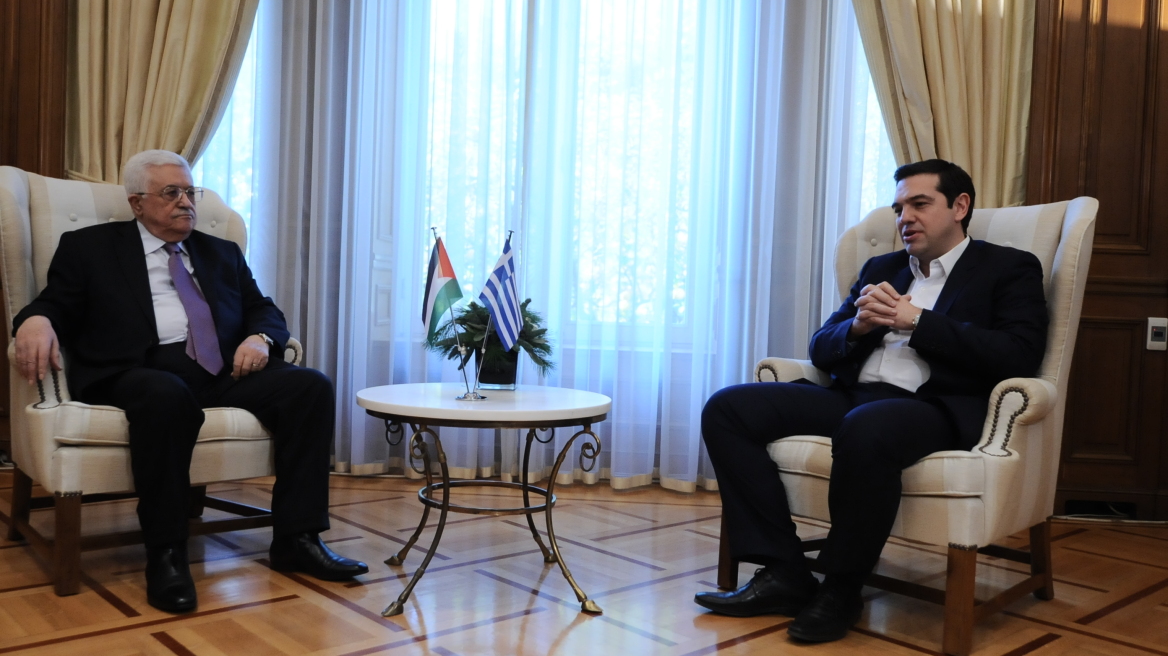 Τσίπρας σε Αμπάς: «Κλειδί» η επίλυση του Παλαιστινιακού