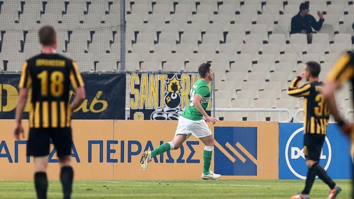 Ήττα-σοκ (1-2) με ανατροπή για την ΑΕΚ, από τον Λεβαδειακό