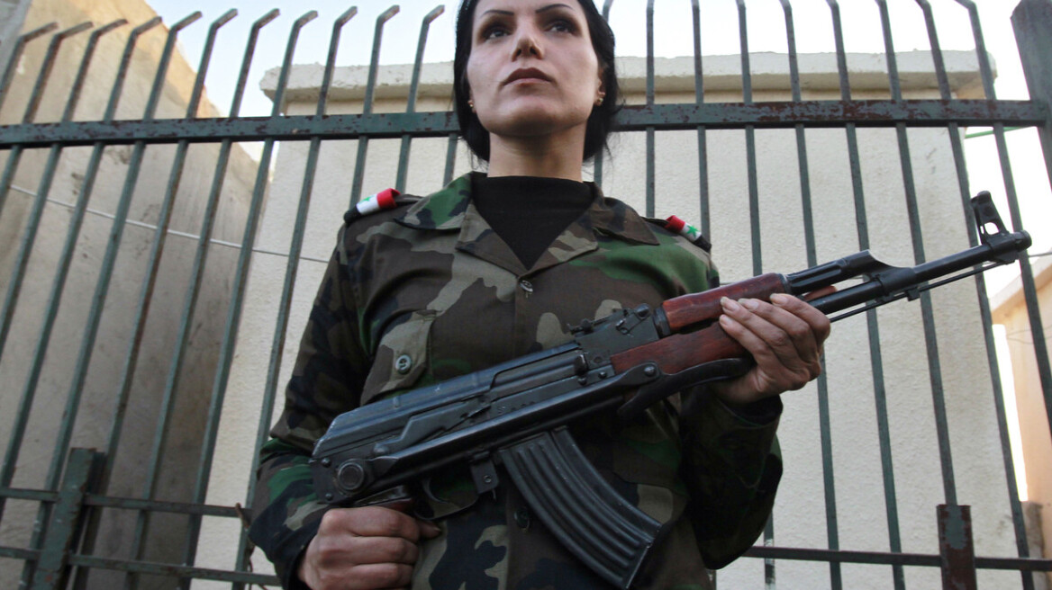 Syrian female battalion are a lean, mean fighting machine (video)